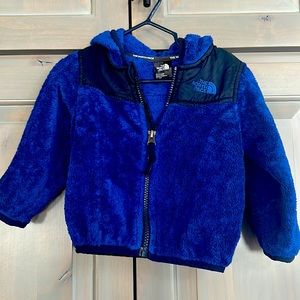 North face fleece with hood